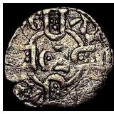 1248-1279 Portugal Alfonso III Silver Denero NEARL