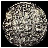 1150-1200 AD France Abbey of St.Martin Silver Deni