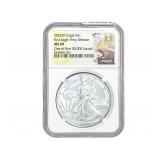 2025-P Silver Eagle NGC MS69