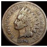 1876 Indian Head Cent NICELY CIRCULATED