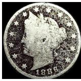 1886 Liberty Head Nickel NICELY CIRCULATED