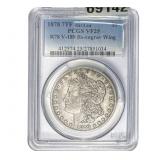 1878 R 78 7TF Morgan Silver Dollar PCGS VF25 V-189