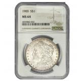 1900 Morgan Silver Dollar MGC MS64