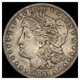 1901-S Morgan Silver Dollar LIGHTLY CIRCULATED