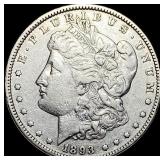 1893 Morgan Silver Dollar CLOSELY UNCIRCULATED