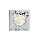 1830-B Silver Austria 20 Kreazer AU+