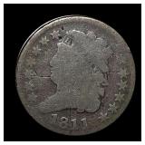 1811 Classic Head Half Cent NICELY CIRCULATED