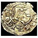 1386-1395 Hungary Silver Denar CLOSELY UNCIRCULATE