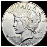 1935-S Silver Peace Dollar UNCIRCULATED