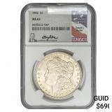 1902 Morgan Silver Dollar NGC MS63