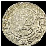 1200-1450 Bohemia Silver Pfenning CLOSELY UNCIRCUL
