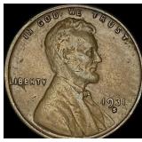 1931-S Lincoln Wheat Cent NEARLY UNCIRCULATED