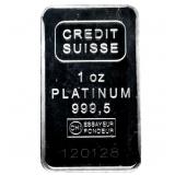 1 oz Platinum Bar