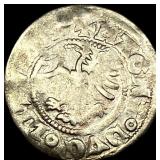 1500s-1600s Lithuria Silver Grosz CLOSELY UNCIRCUL