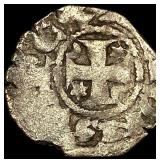 1248-1279 Portugal Alfonso III Silver Dinero NEARL