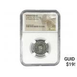 Roman Gallienus, AD 253-268 BI Dbl-Denarius NGC C