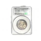 1955 Franklin Half Dollar CAC MS65