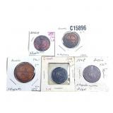 1859-1908 Russian Empire Copper 2 Kopeks XF