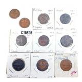 1825-1903 Russian Empire Copper 2 Kopeks AU