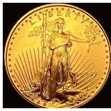1997 1/10 oz Gold American Eagle $5 SUPERB GEM BU