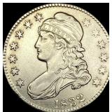 1832 Capped Bust Half Dollar CLOSELY UNCIRCULATED