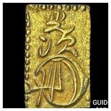 11868-1869 Japan Gold 2 Bu .048 AGW CLOSELY UNCIRC