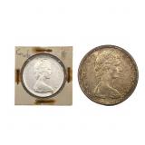 Various Dates Canada Silver Dollar