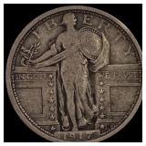 1917 Standing Liberty Quarter LIGHTLY CIRCULATED