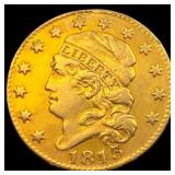 1813 $5 Gold Half Eagle
