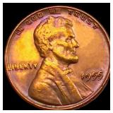 1955/55 DDO Wheat Cent