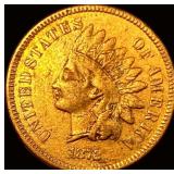 1872 Indian Head Cent NEARLY UNCIRCULATED
