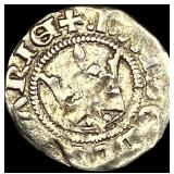 1386-1395 Hungary Silver Denar CLOSELY UNCIRCULATE