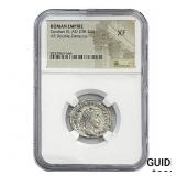 Roman Gordian III, AD 238-244 AR Dbl-Denarius NGC
