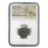 Roman Aurelian, AD 270-275 BI Dbl-Denarius NGC