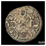 1248-1279 Portugal Alfonso III Silver Denero NEARL