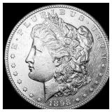 1898-S Silver Morgan Dollar CHOICE AU