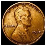 1922-D Lincoln Wheat Cent LIGHTLY CIRCULATED