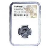 Roman Aurelian, AD 270-275 BI Dbl-Denarius NGC