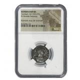 Roman Aurelian, AD 270-275 BI Dbl-Denarius NGC