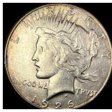 1926-S Silver Peace Dollar CLOSELY UNCIRCULATED