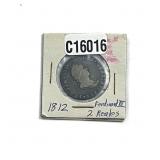 1812 Silver Mexico 2 Reales Fine