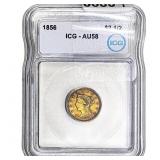 1856 $2.50 Gold Quarter Eagle ICG AU58