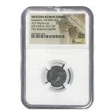 Western Honorius, AD 393-423 AE3(Nummus) NGC