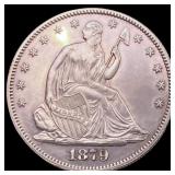 1879 Seated Liberty Half Dollar