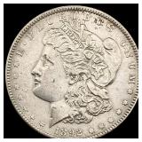 1892 Morgan Silver Dollar CHOICE AU