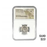 Roman Valerian I, AD 253-260 BI Dbl-Denarius NGC