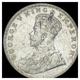 1919 British Indian Rupee UNCIRCULATED