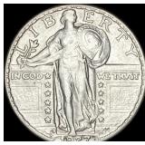 1927-D Standing Liberty Quarter NEARLY  UNCIRCULA