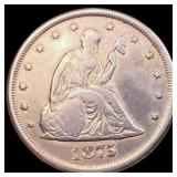 1875-CC Twenty Cent Piece