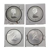 1976 Canada Silver $5 Olympics MS